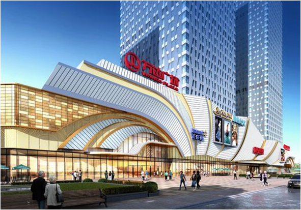湘潭萬達廣場66萬㎡，128m